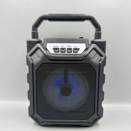 Portable outdoor wireless Bluetooth speaker, sound receiving card, instrument playing and singing amplifier