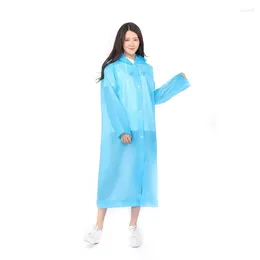 Raincoats Thickened Adult Mackintosh Wholesale Non-disposable Rain Poncho Outdoor Travel Lightweight Printing