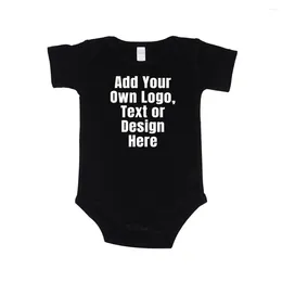 Party Favor Custom Black Baby Shirt | Personalized Bodysuits Bodysuit Shower Gift Design Your Own Colored Bod