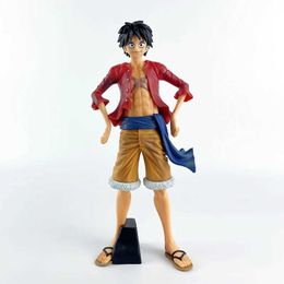 Action Toy Figures 28cm One Piece Luffy Figures Monkey D. Luffy 5 postures Action Figures Anime Collection PVC Model Doll Toys Kid Birthday Gifts