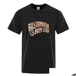 Billionaires Club Tshirt Men S Women Designer T Shirts Short Summer Fashion Casual With Brand Letter High Quality Designers T-Shirt S Dht1Y