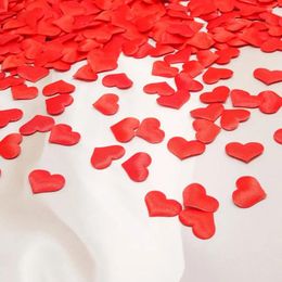 Party Decoration 100x Red Love Heart Shaped Sponge Petal For Wedding Decorative Valentine's Day Gift Petals Birthday Table Supplies