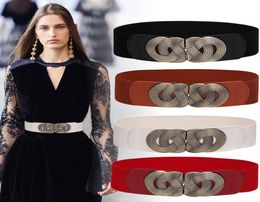 Vintage corset belt woman waist wide belts for women elastic plus size belt luxury designer ceinture femme dress cummerbund1726400