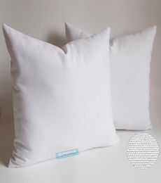 1pcs All Size 8 Oz Pure Cotton Canvas Pillow Cover With Hidden Zipper Natural White Color Blank Cotton Cushion Cover For CustomDI4078354