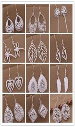 Mixed Order 925 silver plated drop earrings fashion Jewellery Personalised Christmas to send his girlfriend wife gift 5257757