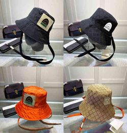 Designer Bucket Hat Men Women Adjustable Caps Wide Brim Hats Front Back Wear Fshion Sun Hats Casual Casquettes Cap1763927