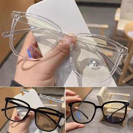 Sunglasses Resin Reading Glasses Fashion Round Frame Anti-Blue Light Optical Eyewear Vision Care Ultra Eyeglass Women Men