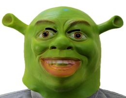 Party Masks Xmerry Toy Movie Roles Shrek Cosplay Mask Halloween Costume Fancy Dress Props Latex6262015