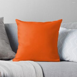 Pillow PLAIN TANGELO- OVER 100 SHADES OF ORANGE ON OZCUSHIONS Throw S Home Decor Custom