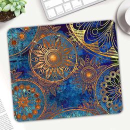 Mouse Pads Wrist Rests Newly launched Mandala mini PC tablet gaming console laptop Mause mouse pad mouse pad decorative desktop keyboard J240510