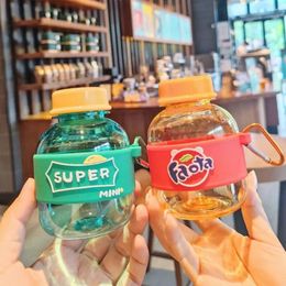 Water Bottles Mini Bottle 330ml Cute For Girls INS Style Outdoor Portable Plastic Creative Gifts Friends