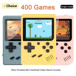 400 In 1 Mini Games Handheld Game Players Portable Retro Video Console Boy 8 Bit 3.0 Inch Colour LCD Screen Games 240509