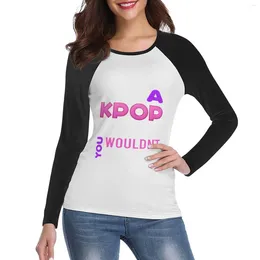 Women's Polos A KPOP THING - BLACK Long Sleeve T-Shirt Sweat Shirts Korean Fashion Animal Print Shirt For Girls Tops Women