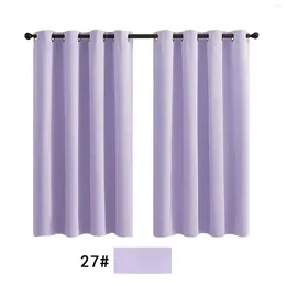 Shower Curtains Darkening Thermal Insulated Curtain Panels For Living Room Baby Blue Color Set Sound Proof Window