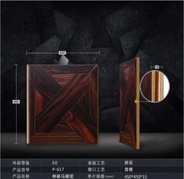 Rosewood decor Wall wood floor timber flooring parquet tile medallion inlay backdrops wall cladding background panels art luxuriou7076815