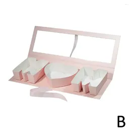 Gift Wrap 1pc Mother Day Flower Empty Box Cardboard Letter Shaped Decorations Storage Packaging Boxes Party Home Big Fillable A5q4