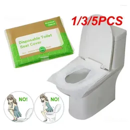 Toilet Seat Covers 1/3/5PCS Paper Pad Disposable Portable Home Bathroom Travel /pack Cushion Waterproof Healthy Cover Mat