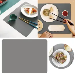 Table Mats Silicone Placemats For Kids Heat Non Slip Kitchen Baby Dinning Place 4