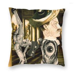 Pillow Fashion The Eye Of Salvador Dali Square Cover Decoration 3D Two Side Print Painting Art For Living Room