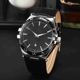 Super fashion six needle full function mechanical business mens gentleman quartz watch