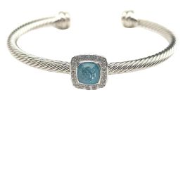 Bracelets Designer DY Bracelet Luxury Top 4mm Square Diamond Main Stone 7mm Popular Woven Twisted Wire bracelet Accessories jewelry fashion