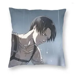 Pillow Attack On Titan Throw Case Home Decorative Anime Manga Shingeki No Kyojin Cover 40x40cm Pillowcover For Sofa