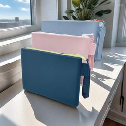 Cosmetic Bags Square Silicone Storage Bag Travel Makeup Brush Holder Portable Digital Multifunctional Waterproof Case