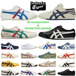 ASICS Onitsuka Tiger MEXICO 66 German Trainer Silp-on Sneakers Running Shoes Outdoor Trail Sneakers Mens Womens Trainers Runnners Size 36-45