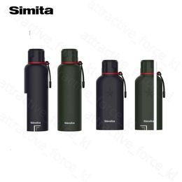 Simita Sport Stainless Steel Thermos Bottle Vacuum Flask Double Wall Insulated Portable Travel Mug Coffee Cup Camping Thermomug 693