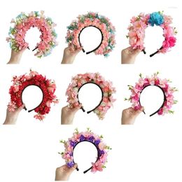 Hair Clips Beautiful Flower Hairband Accessory Lovely Embellished Decoration