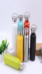 350ML Vacuum Insulation Cup Mug Bottle Sports 304 Stainless Steel Cola Bowling Shape Travel Mugs 7 Color DHL8140452
