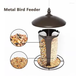 Other Bird Supplies Feeders For Outdoors Metal Wild Feeder Squirrel Proof Heavy Duty Large Capacity Weather And Water Resistant Includes