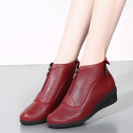 Casual Shoes Breathable Women's Square Dance With High Heels And Soft Soles Mother Middle-aged Elderly Sports Women