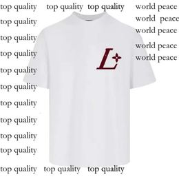 Mens Designer Louiseviution T Shirt Casual 2024 Man Womens Lvse Tees With Letters Print Short Sleeves Top Sell Luxury Men Hip Hop Clothes 468 643