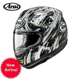 Arai Japan Original RX 7X RR5 Upgraded Snell Track Helmet Motorcycle Full Four Seasons Mens and Womens Protection Qingcheng Dragon One S