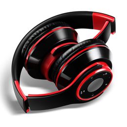 Headphones Earphones New Arrival Foldable Shinning Wireless Bluetooth V5.0 For Cell Phone With Mp3 Player And Fm Radio Mti Functions V Otqgr