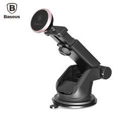Baseus Solid Series Telescopic Magnetic Suction Bracket Car Mount Phone Holder4450711