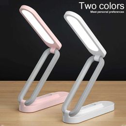 Table Lamps LED Folding Desk Lamp Reading Eye Protection 3-Level Dimming Lighting Table Lamps Bedside Living Bedroom Charging Night Light