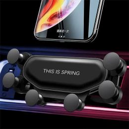 Holder Car Phone Holder Universal Gravity Air Vent Mount Clip Support Smartphone For Mobile Phone