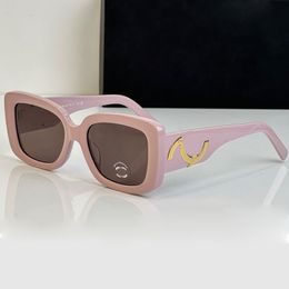 Classic Retro Womens Sunglasses Luxury Outdoor Sunvisor Designer Fashionable Square Anti UV400 Glasses with Original Box CH6824