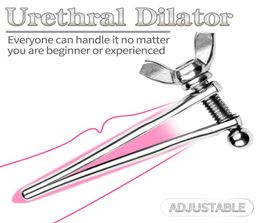Adjustable Size Urethral Dilator Sounds Slave BDSM Penis Plug Insert Sounding Rods Urethra sexy Toys for Men Masturbators8137322