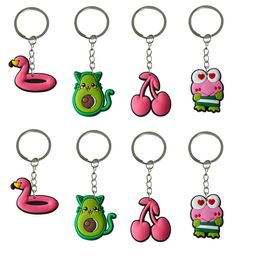 Jewelry Cute Animals Keychain Boys Keychains Keyring For Backpack Car Charms Men Suitable Schoolbag Women Kids Party Favors Drop Deliv Otrjf