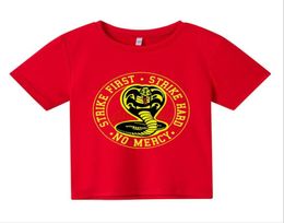 new COBRA KAI TShirts Boys and girls Summer Cotton Tops Tees Print T Shirt kid TShirt Homme Fashion Oversized shirt baby clothes5801599