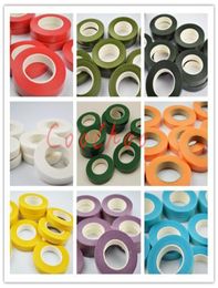 Whole paper floral floriculture tape with small viscous for DIY silk flower material 12mm30yards6489106