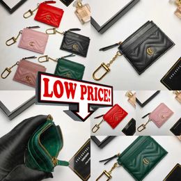 Fashion Designer Leather Credit ID Card Holder Purse Womens Luxury Wallet Bags Case Mens Cards Bag Card Holder New Couple Styles Students