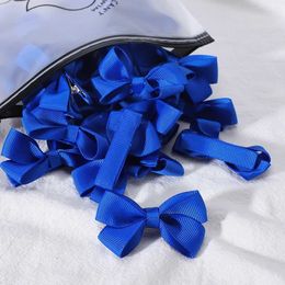 Hair Accessories 20Pcs Fashion Grosgrain Ribbon Bows Hair Clips New Handmade Headwear Hairpins for Girls Baby Hair Accessories Gifts Wholesale