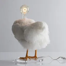 Table Lamps Chicken Lamp Interesting Night Light Taxidermy Eggs Hens Lay Home Decor Lighting Room Ornaments