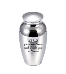 45x70mm For Pets Human Cremation Urns Ashes Keepsake Jar Memorial Mini Urn Funeral Urn with pretty package bag7978762