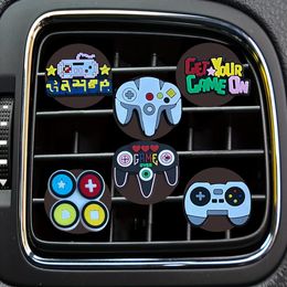 Car Air Freshener New Game Products Cartoon Vent Clip Outlet Clips Square Head Per Conditioner Conditioning Drop Delivery Otvty Otov6
