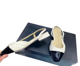 Tannie top robuste sandali quadrati di punta di punta Slingbacks Scarpe vestito classico designer di pecora da sposa Slipt slitta per la scarpa da sposa per pay73333123